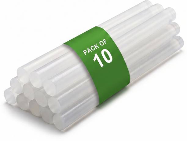 Eazylife Transparent Glue Gun Sticks | Pack of 10 | Glue Sticks for DIY, Crafts & Repairs Adhesive
