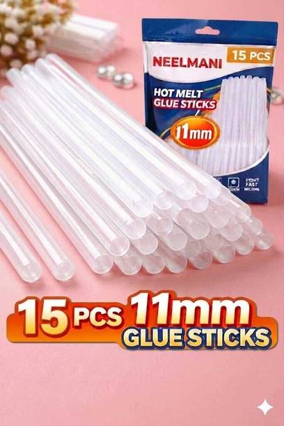 NEELMANI 15 PCS 11 MM GLUE STICKS Adhesive