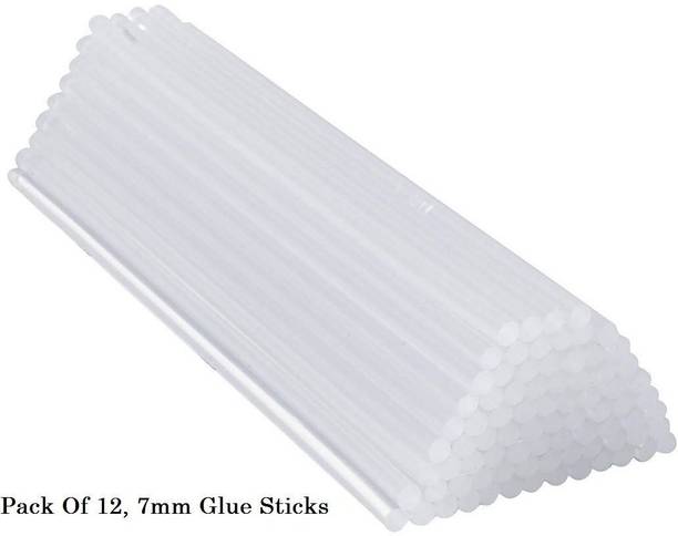 Fashion Crazz 7x162mm Glue Sticks | DIY, Arts and Crafts, Repairing and Fixing (Pack Of 12) Adhesive