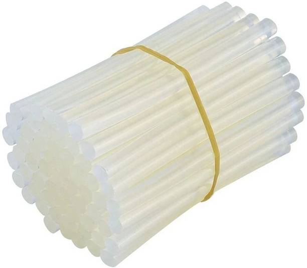 RJV Global HOT MELT GLUE STICKS, 11 mm Transparent Glue Sticks -Set of 15, Length 8 inch,Glue Sticks for DIY and Craft Work Adhesive