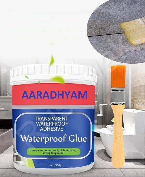 gatisathamaimpex POLYURETHVANE Waterproof Transparent Crack Seal Glue with brush Leaking Sealant Adhesive