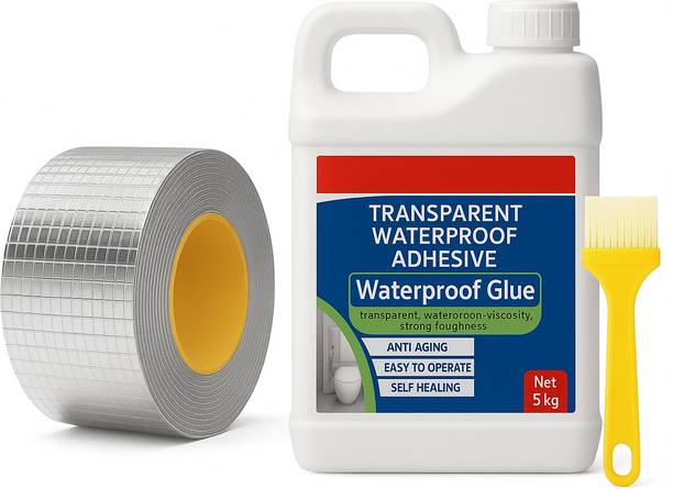 romj Waterproof Glue 5kg–Strong Adhesive-Tape for Bathroom RoofTop Multi-Surface Use Adhesive