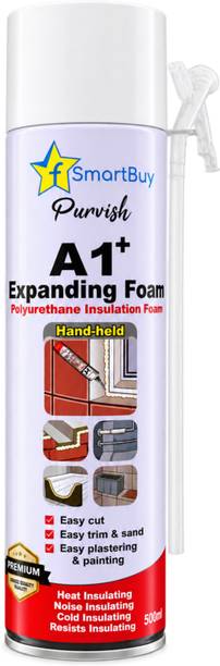 purvish 500 ml PU Foam Spray High-Expansion | Door/Window Gap Sealer, Thermal Insulation Adhesive