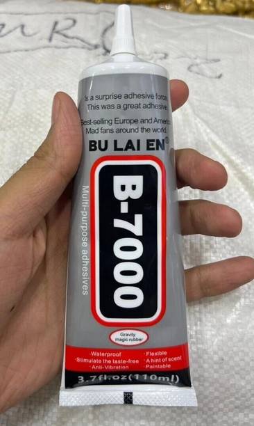 Om Shanti Glass Beads B-7000 Glue 3.7fl.oz Multipurpose Adhesive for DIY Cellphone LCD Jewelry Adhesive