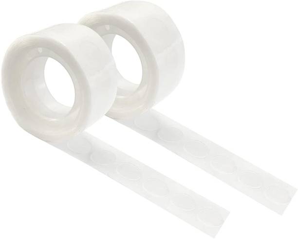 KAELAN 200 Glue Dots is a pack of 2 rolls (200 dots total),weddings or festive Adhesive
