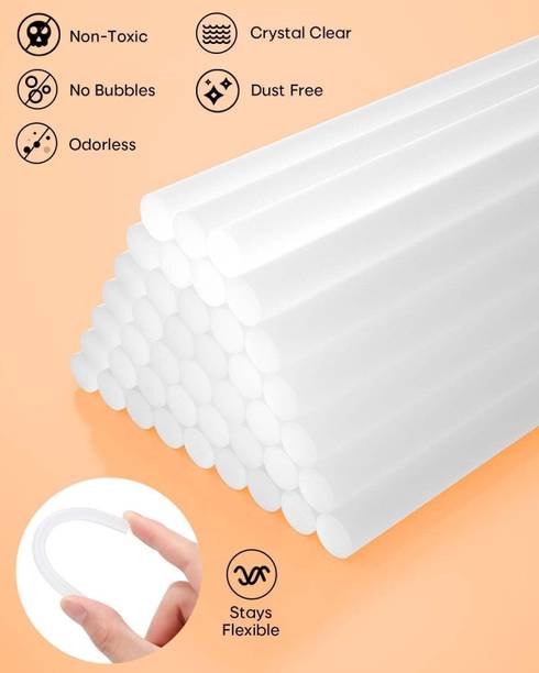 Khatushyam 11mm glue gun stick (pack of 10 Adhesive) Adhesive