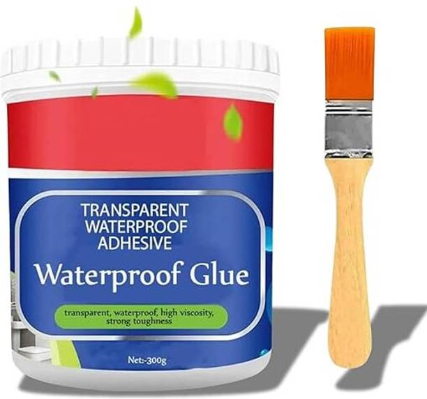 DR.GADGET Crack Seal Agent Glue with Brush Transparent Waterproof Glu for Leakage Solution Crack Filler