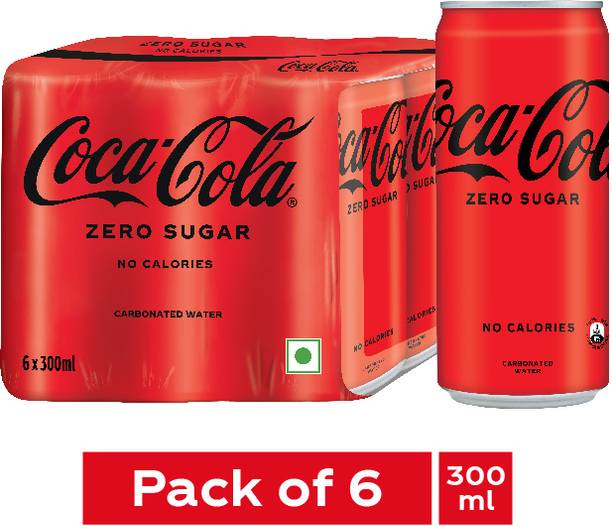Coca-Cola Carbonated Water Zero Sugar Can