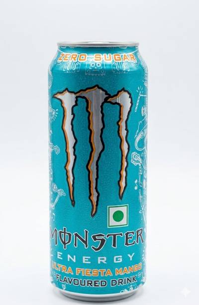 febora foods MONSTER ENERGY SUGAR FREE ULTRA FIESTA MANGO FLAVORED DRINK Can