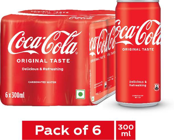 Coca-Cola Carbonated Water Original Taste Can