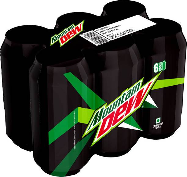 Mountain Dew Soft Drink Can