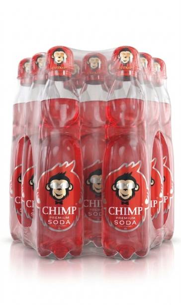 chimp Goli Soda Nannari Root Flavour 12 Pack 280ml | Nannari Banta Bottle Marble Drink PET Bottle