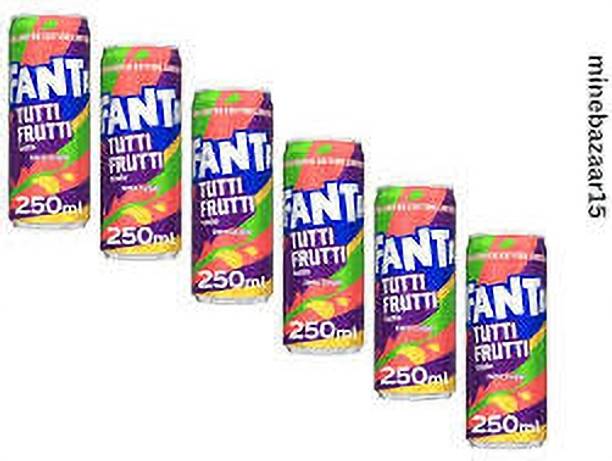 Fanta Tutti Frutti Zero Sugar 250ml Can