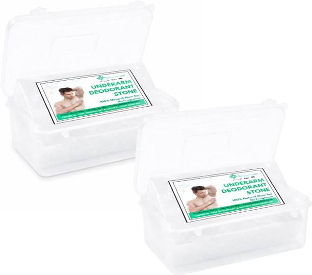 Alumzen After Shave Block 100% Natural Potassium Alum (Fitkari) | No Fragrance