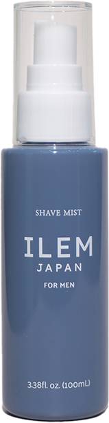 ILEM JAPAN For Men Pre & Post Shave Mist with Hydrolyzed Soybean Extract