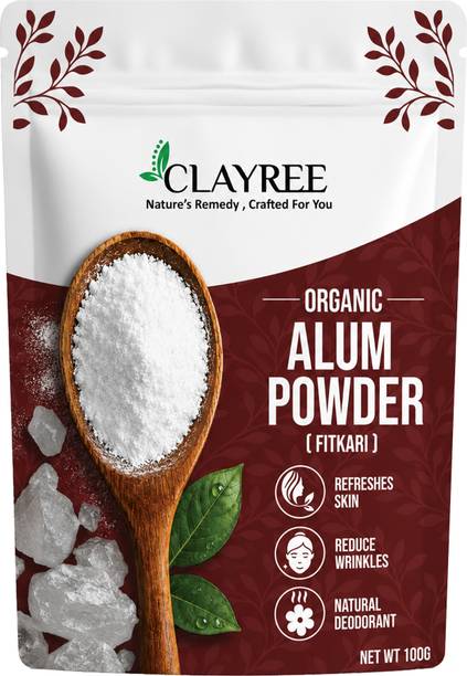 Clayree Alum Powder (Fitkari) 100g