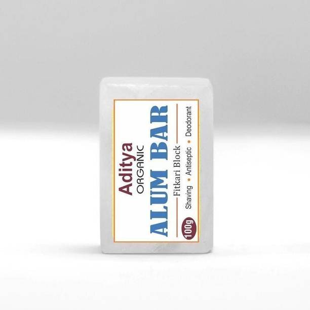 Aditya Organic SHAVING ALUM BAR (FITCARI) (100 gram)