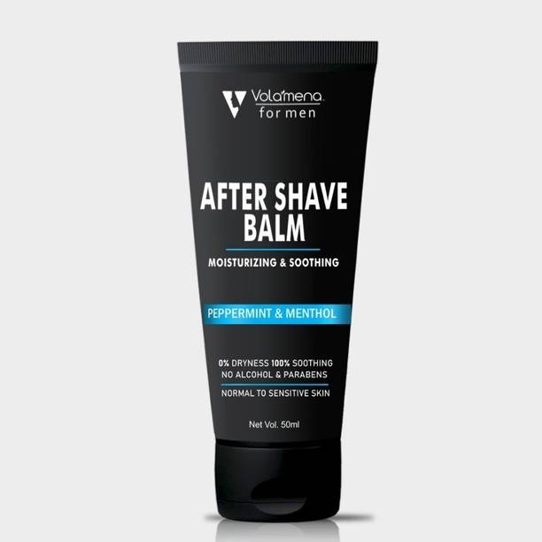 Volamena Men After Shave Balm | With Peppermint & Menthol | Prevents Dryness & fresh feel