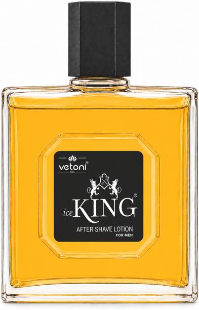 VETONI Ice King No. 1 Red After Shave Lotion for Men for Smoothing and Softens Skin