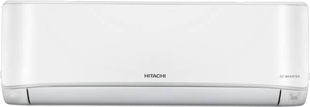 Hitachi Ice Clean Frost Wash Technology 2023 Model 1.8 Ton 4 Star Split Inverter Xpandable plus Ambience Light R 32 AC with Wi-fi Connect  - White