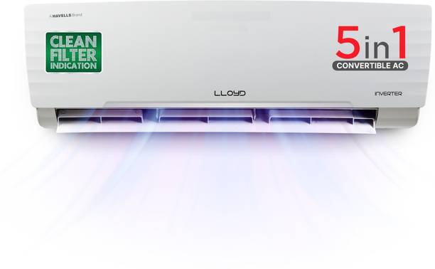 Lloyd 2025 Model 1.5 Ton 3 Star Split Inverter AC  - White