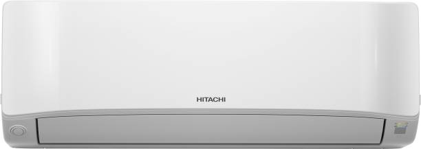 Hitachi Iconic wave design 2023 Model 1 Ton 3 Star Split Soft dry Silent Air Ambience Light R 32 AC  - White