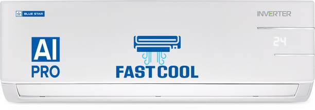 Blue Star 2024 Model 1.5 Ton 5 Star Split Inverter AC  - White
