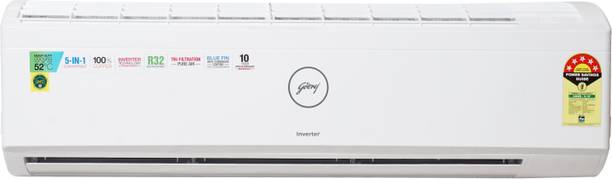 Godrej 1.5 Ton 5 Star Split Inverter AC  - White