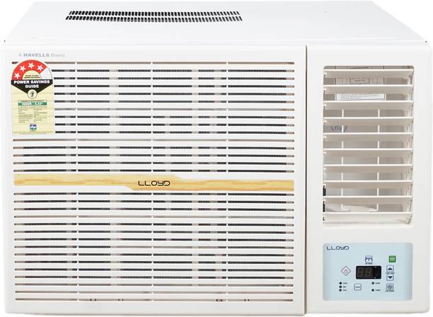 Lloyd 2023 Model 1.5 Ton 4 Star Window AC – White (GLW18C4YWGEW, Copper Condenser)
