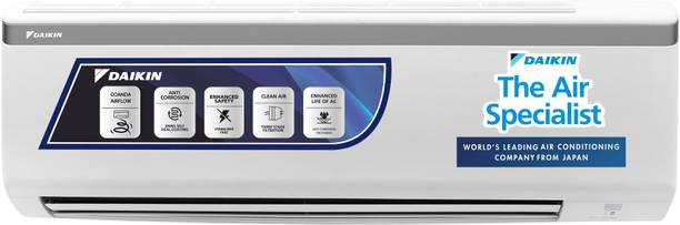 Daikin 2024 Model 0.8 Ton 3 Star Split AC  - White