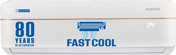 Blue Star 1.5 Ton 3 Star Split Inverter AC – White (IC318VCUHC, Copper Condenser)