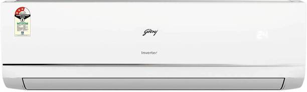Godrej 1 Ton 3 Star Split Inverter AC  - White, Grey