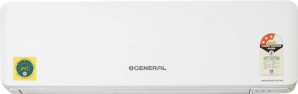 O-General 1.5 Ton 3 Star Split Inverter AC - Milky White