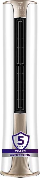 Haier 2026 Model 2 Ton 3 Star Tower HEXA Inverter with Wi-fi AC HTI24S-GAI3NB-I,HTO24-3NB-I, Gold