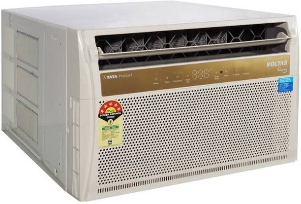 Voltas 1.5 Ton 5 Star Window Inverter AC – White, Gold  (185V VERTIS TOPAZ(4011500), Copper Condenser)