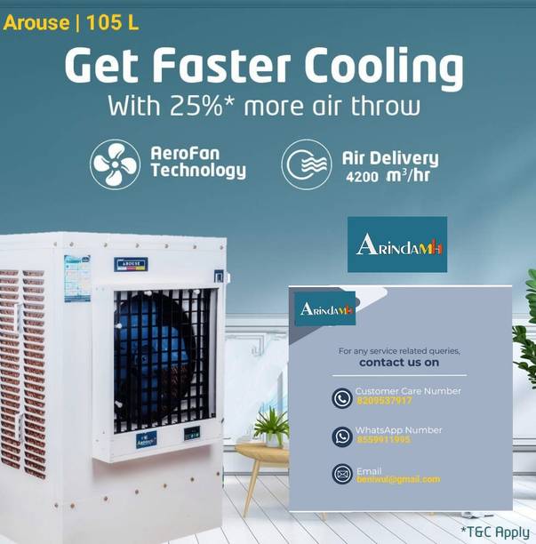 ARINDAMH 105 L Window Air Cooler
