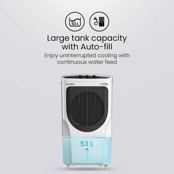 Crompton 53 L Desert Air Cooler  (White, ACGC-CBDACNEO53)