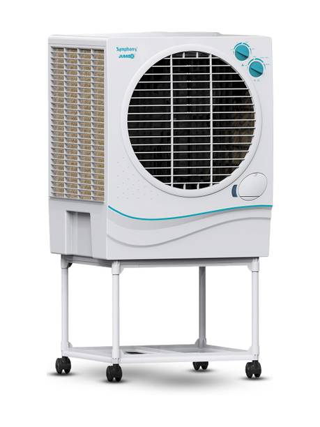 Symphony 70 L Desert Air Cooler Powerful Fan | 5 Star Rated | Auto Louver Movement | Large Cooling Pad Area | CFD Technology for Uniform Cooling | 3-Year Warranty