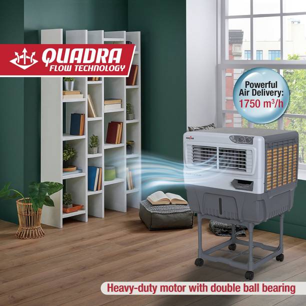 Kenstar 60 L Window Air Cooler  (Grey, DOUBLE COOL DX 60)
