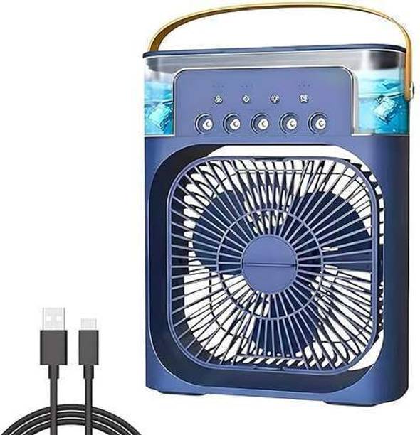 VIP ALDAT Mini Portable Air Cooler Fan – USB Desk Humidifier & Personal Air Conditioner Cooling Fan All in one Cooler