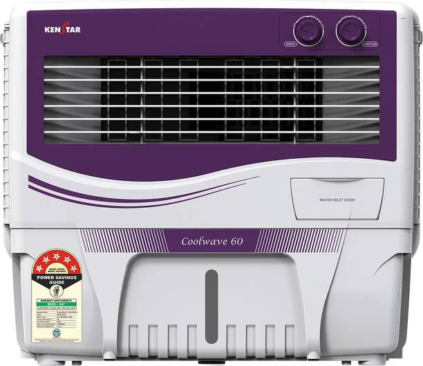 Kenstar 60 L Window Air Cooler Anti-Bacterial Protection, Inverter Compatible, Collapsible Louver, 5 Star BEE Rating