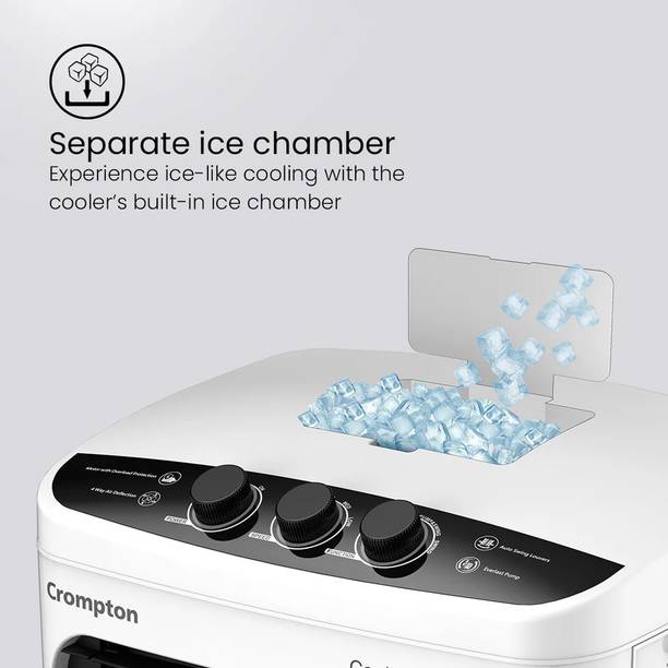 Crompton 53 L Desert Air Cooler  (White, ACGC-CBDACNEO53)