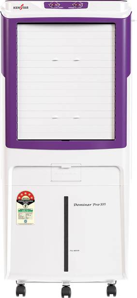 Kenstar 105 L Desert Air Cooler Honeycomb Pads, Anti-Bacterial Protection, Inverter Compatible, Collapsible Louver, 5 Star BEE Rating