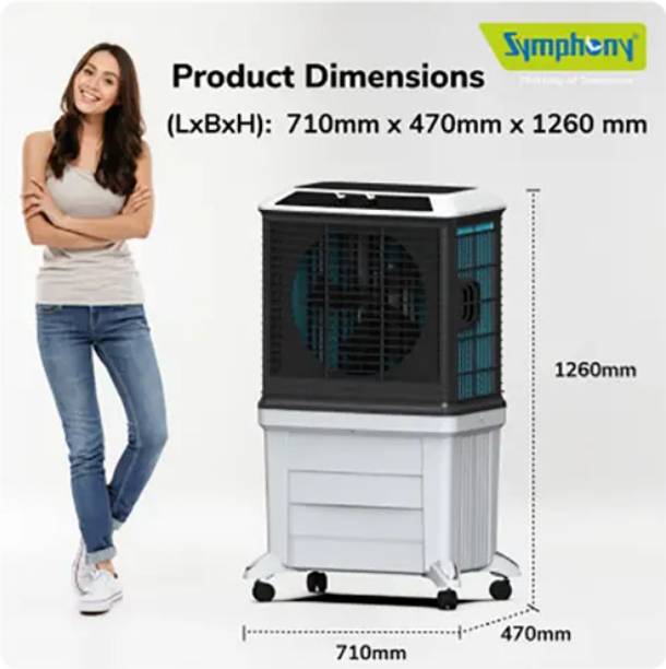 Symphony 120 L Room/Personal Air Cooler