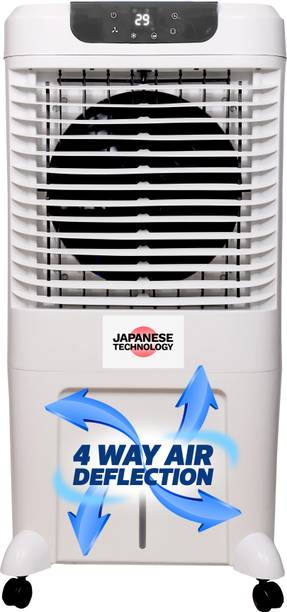 Sansui 80 L Desert Air Cooler Digital Display , Honeycomb Cooling Pads
