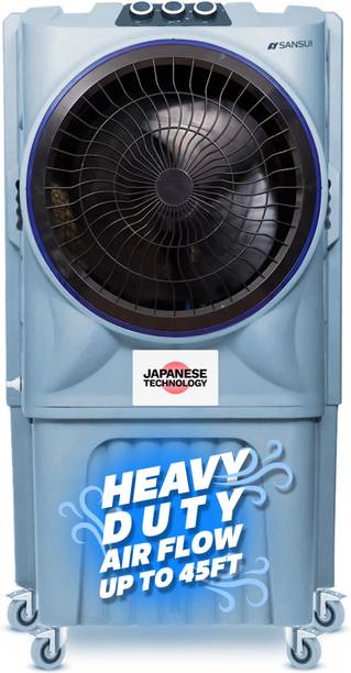 Sansui 110 L Desert Air Cooler Heavy Duty Air Flow, Laminar Drip Tech
