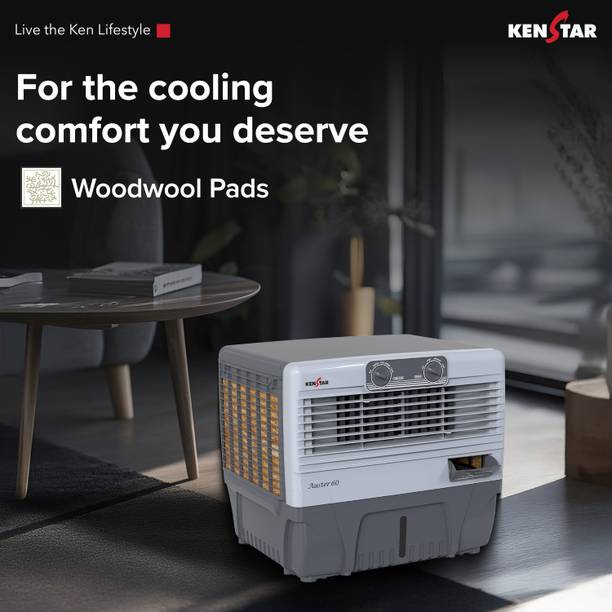 Kenstar 60 L Window Air Cooler  (Grey, Auster WW 60)