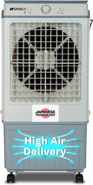 Sansui 55 L Desert Air Cooler High Grade Honeycomb design, Powerful Air Throw