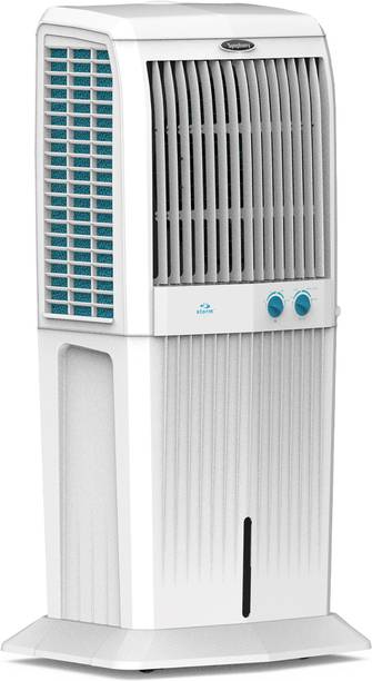 Symphony 89 L Desert Air Cooler with 3 side Honeycomb Cooling Pad CFD Technology Inverter Compatible