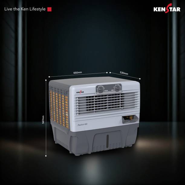 Kenstar 60 L Window Air Cooler  (Grey, Auster WW 60)